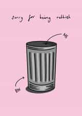 Sorry for being rubbish created by Charlotte Banks