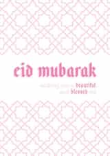 Eid Mubarak Card created by Kayenaat
