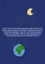 To the Moon and Back created by Constance Dales