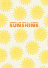 Congrats on Your Little Ray Of Sunshine created by Pearl Ivy