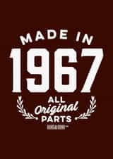 Made In - 1967 created by Duke & Sons