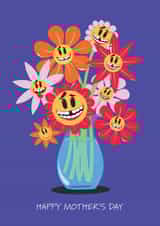 Floral Illustrated Mother's Day Card created by Lauren Mulhearn