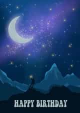 Happy Birthday Adventurer created by Altitude Illustrations