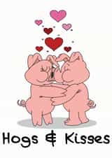 Hogs & Kisses created by Cheryl Wilson