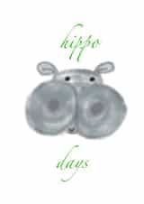 Hippo Days! created by Rosy Moon U.K.