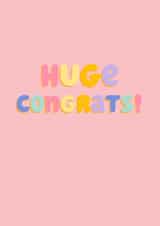 Huge congrats! created by Danielle Harlow