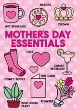 Mother’s Day Essentials Card created by rhillustration 