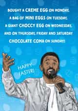 Craig David Easter Egg Card created by Cards from Designers