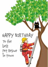 Firefighter Birthday Card created by Thoughtful Gifts