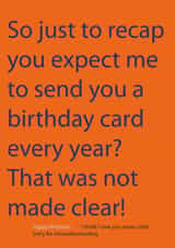 Every Year created by ColourBlind Cards