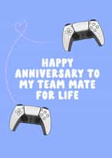Happy Anniversary Gaming Couple Card created by Cake For Breakfast