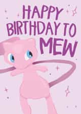 Happy birthday to mew! created by Wild Card