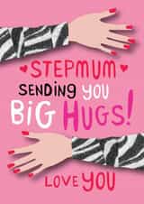 Stepmum sending you big hugs! love you created by The Boy and the Bear