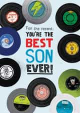 Son 'for the record' Vinyl design created by Pencilface