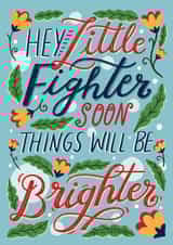 Hey Little Fighter created by Shikha Nambiar