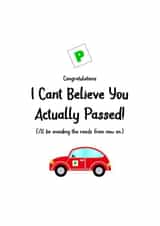 I Cant Believe You Actually Passed! created by Melia Makes