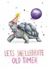 Let's shellebrate old timer created by Citrus Bunn