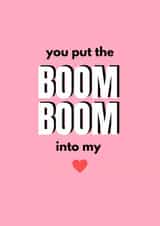 80s Wham! George Michael inspired Anniversary card created by Groove Is In The Art