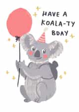 Have a Koala-ty Bday created by Jennifer Mae Spooner