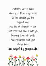 Recently Bereaved Mother's Day Card created by Moonshine Prints