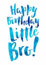 Little Brother Birthday Card created by Dig The Earth