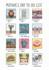 Mother's Day To-Do List created by Lucy Reynolds