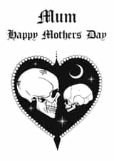 Skull tattoo Mother’s Day created by Foxx & Raccoon