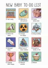New Baby To-do List created by Lucy Reynolds