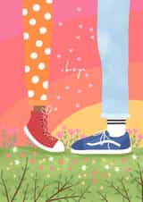 I Love You Cute Couple Card created by Charlotte  MacDonald