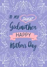 To my sweet godmother created by Spring of colors