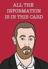 Taskmaster Alex Horne Card created by Kelly Turner
