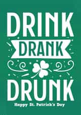 Happy St. Patricks Day created by Geordies Love Gin