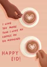 Eid Coffee created by Sophie Kent Illustration
