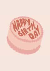 Happy Birthday Cake Card  created by Kirsten | By Kirst Co 