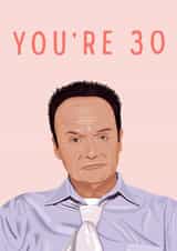 Creed's 30th Birthday Card created by URGHH Card Co.