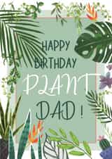 Plant dad's birthday card created by @Alisha Vas
