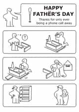 Father's Day DIY Hero Card created by That’s Just Her Face