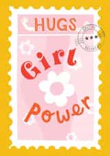 Girl Power, Sending Hugs Card created by Harriet Emily