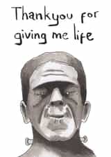 Frankenstein Mother's Day Card created by Big Bucket Of Guts