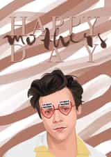 Harry styles Mother’s Day card created by cardsbysoph