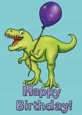 happy birthday! dinosaur lover created by Rowey Coops