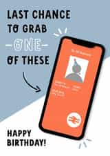 30th Birthday Last Chance Card created by Kimberley Illustrates