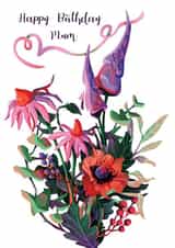 HAPPY BIRTHDAY MUM CARD created by Lora Popyrko