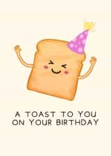 A toast to you on your birthday created by Ink Icons 