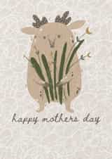 Happy Mothers Day Card (Featuring a Cute Little Character) created by nook.