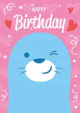 Birthday celebration card 1001 created by Cards for feelings