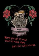 Dead Inside but love is eternal created by Mel @ DeadHead Designs