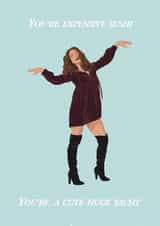 Alexis Rose Schitt’s Creek Celebration Diva Card created by ttrappartt