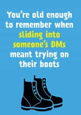 Sliding into someone's DMs created by MOJO Creative Studio