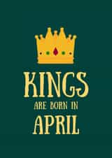 April King Birthday Card created by SJdesigns